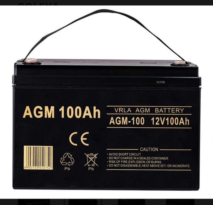 В НАЯВНОСТІ! Акумулятор AGM 12V 100Ah VOLT Польща Аварійне живлення