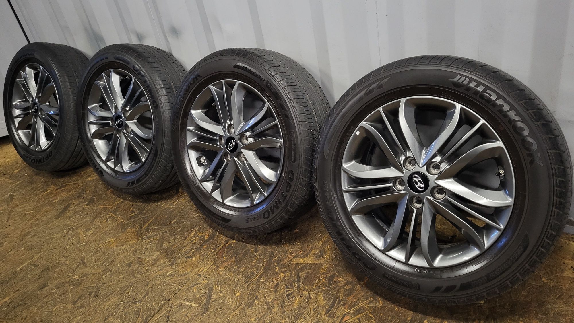 Alufelgi Hyundai 17 5x114,3 z oponami 225/60 R17 ix35 Tucson Kona