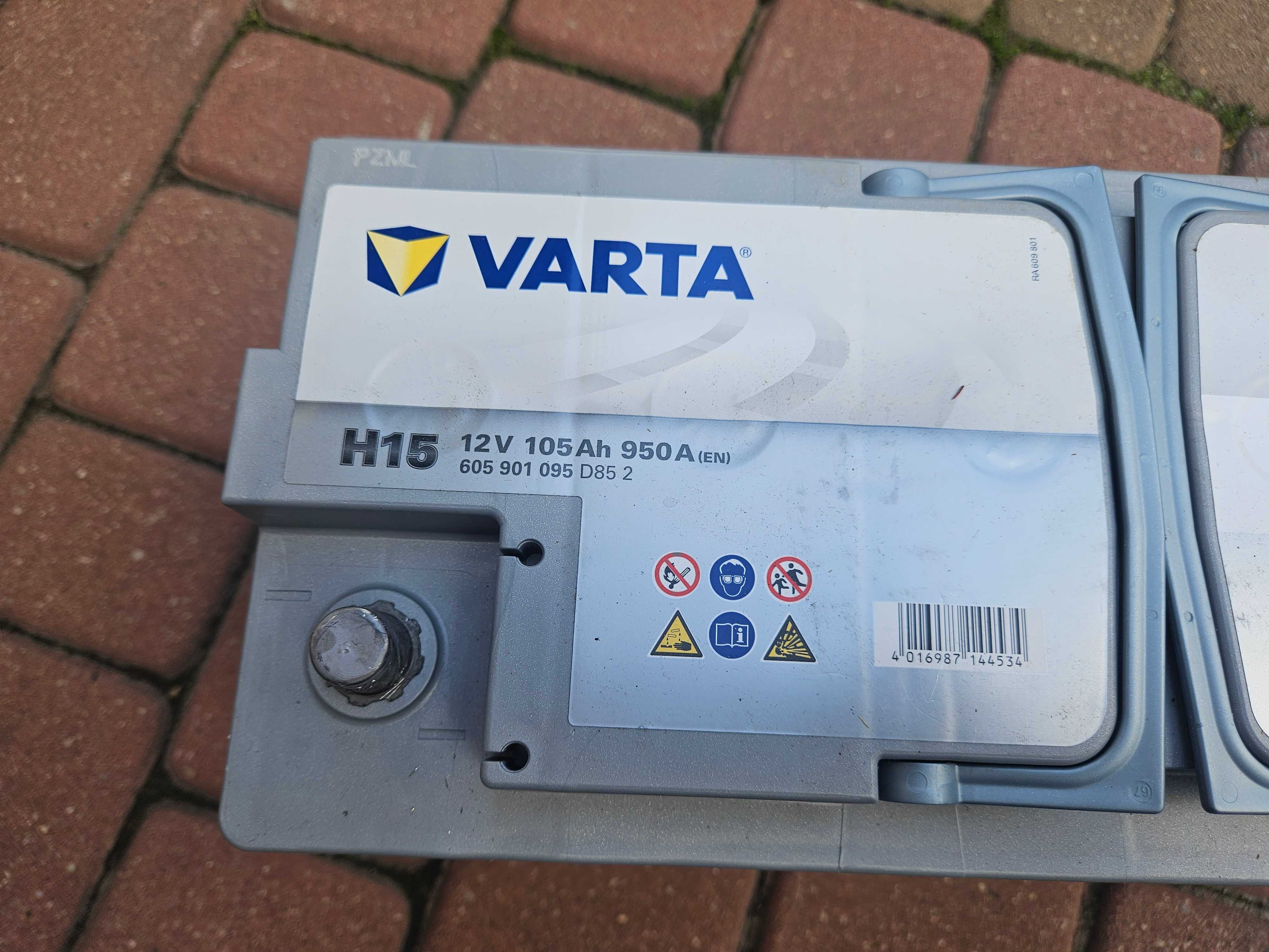 Akumulator VARTA Silver Dynamic AGM 12V 105Ah 950A