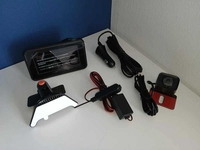 Zestaw bezprzewodowej kamery cofania do samochodu