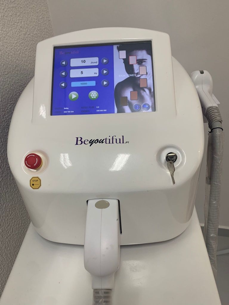 Máquina depilação a Laser de Diodo estética salão gabinete