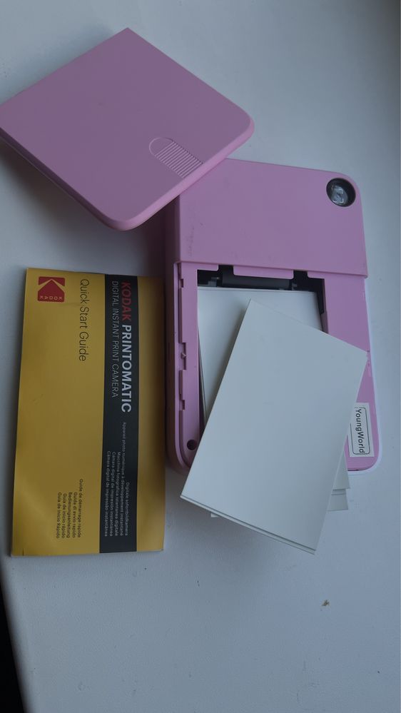 Фотокамера моментальной печати Kodak Printomatic Pink