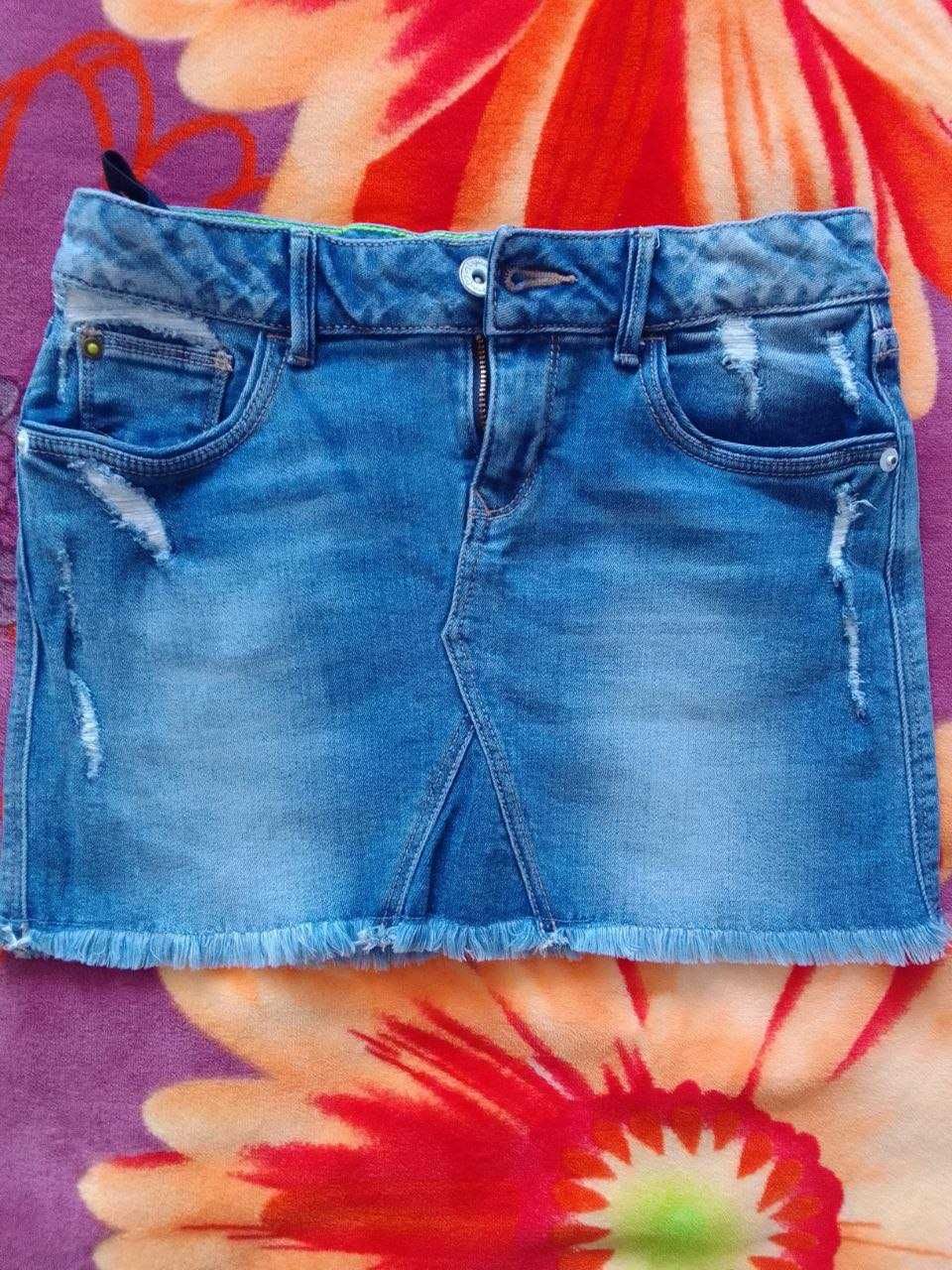 спідничка джинсова для дівчинки