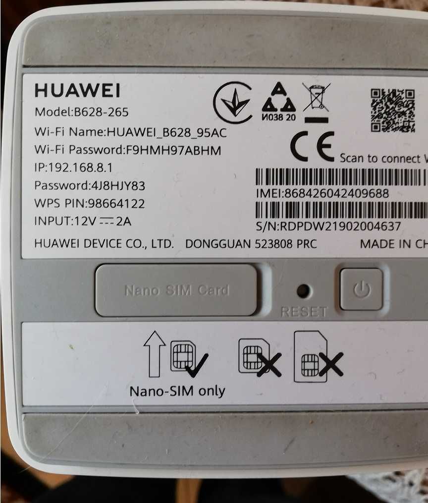 Router Huawei 4G CPE PRO 3 (Huawei B628-256) 4G+ (kat. 12)