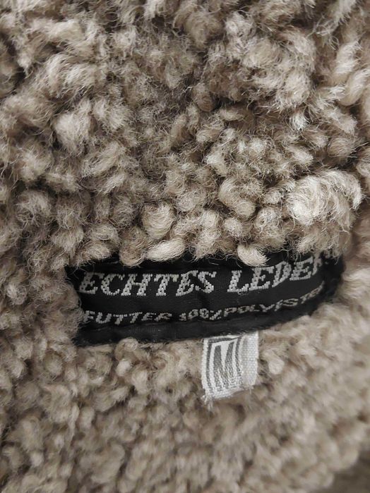 Натуральна дублянка роз.М коричнева чоловіча ECHTES LEDER Туреччина