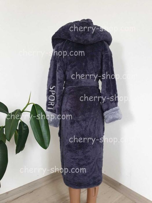 Махровий халат для хлопчика , теплий халат , детский махровый халат