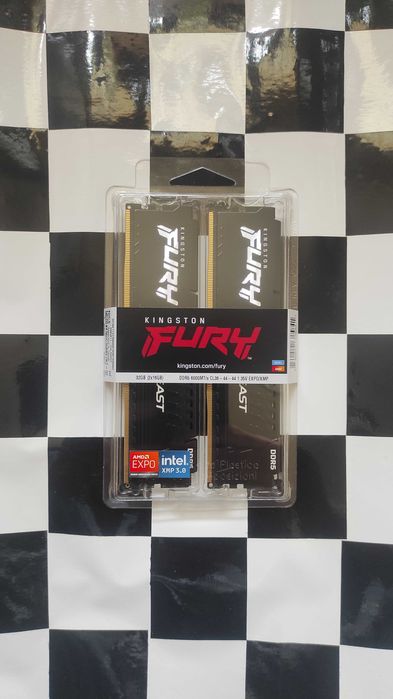 Оперативная пам'ять Kingston Furry Best DDR5 32 ГБ (2x16) CL36 Нова