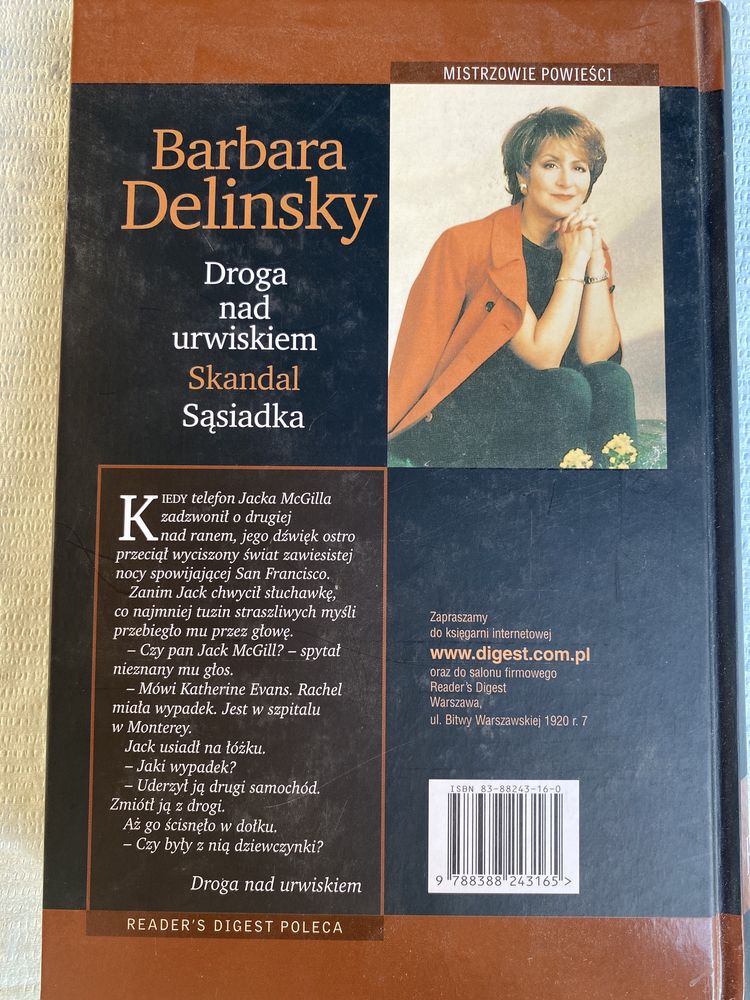 Barbara Delinsky. Droga nad urwiskiem. Skandal. Sąsiadka