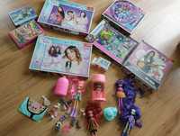 Zestaw zabawki lalki puzzle My little pony LOL Monster High i inne