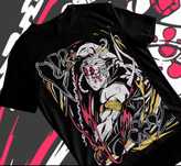 T-shirt Koszulka z Nadrukiem Uzui Tengen Demon Slayer Manga Anime