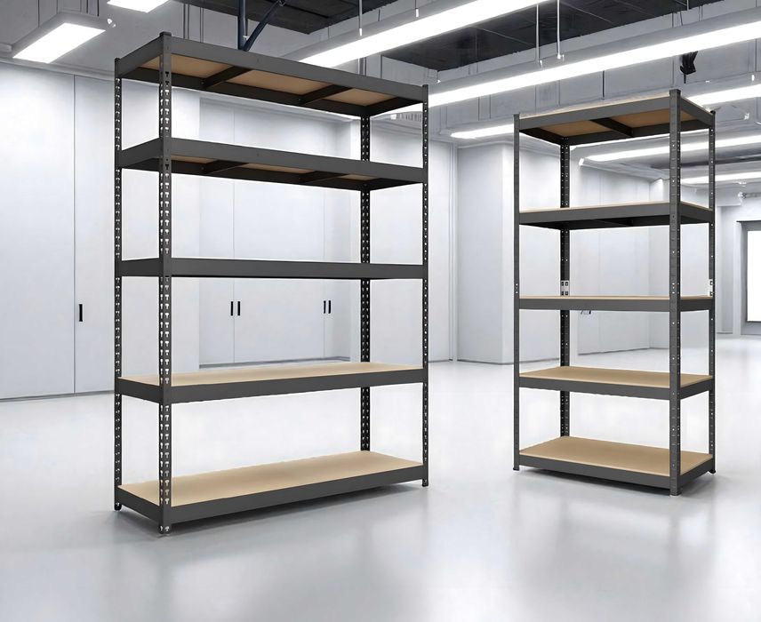 Металевий стелаж купити 5 полиць 180×90×40, 200×90×40, швидка доставка