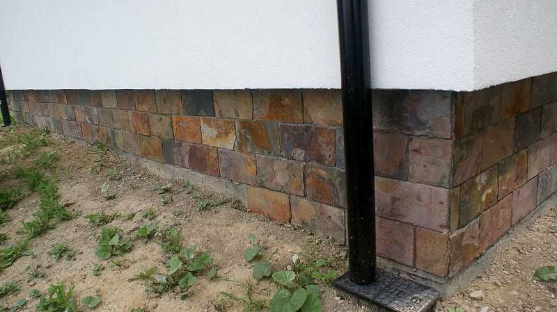 Silver Grey Shine Multicolor Copper Black Slate Deoli Łupek 30x10