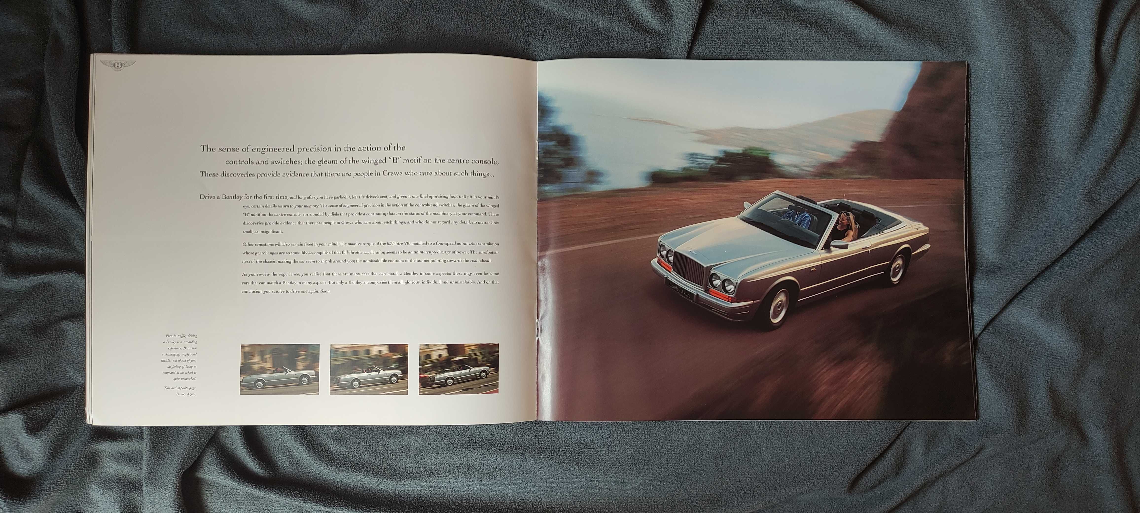 Prospekt Bentley Brooklands / Continental R/T / Turbo R / Azure
