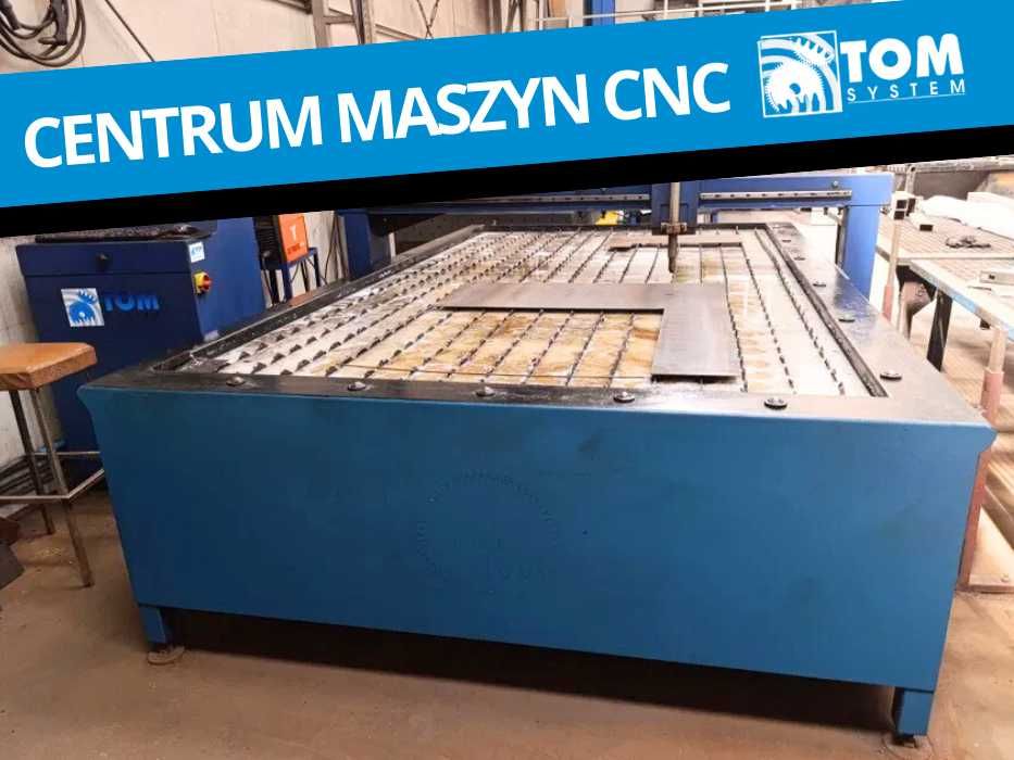 Wypalarka plazmowa CNC 1500x3000 TOMSystem Thermacut 100A do 20mm