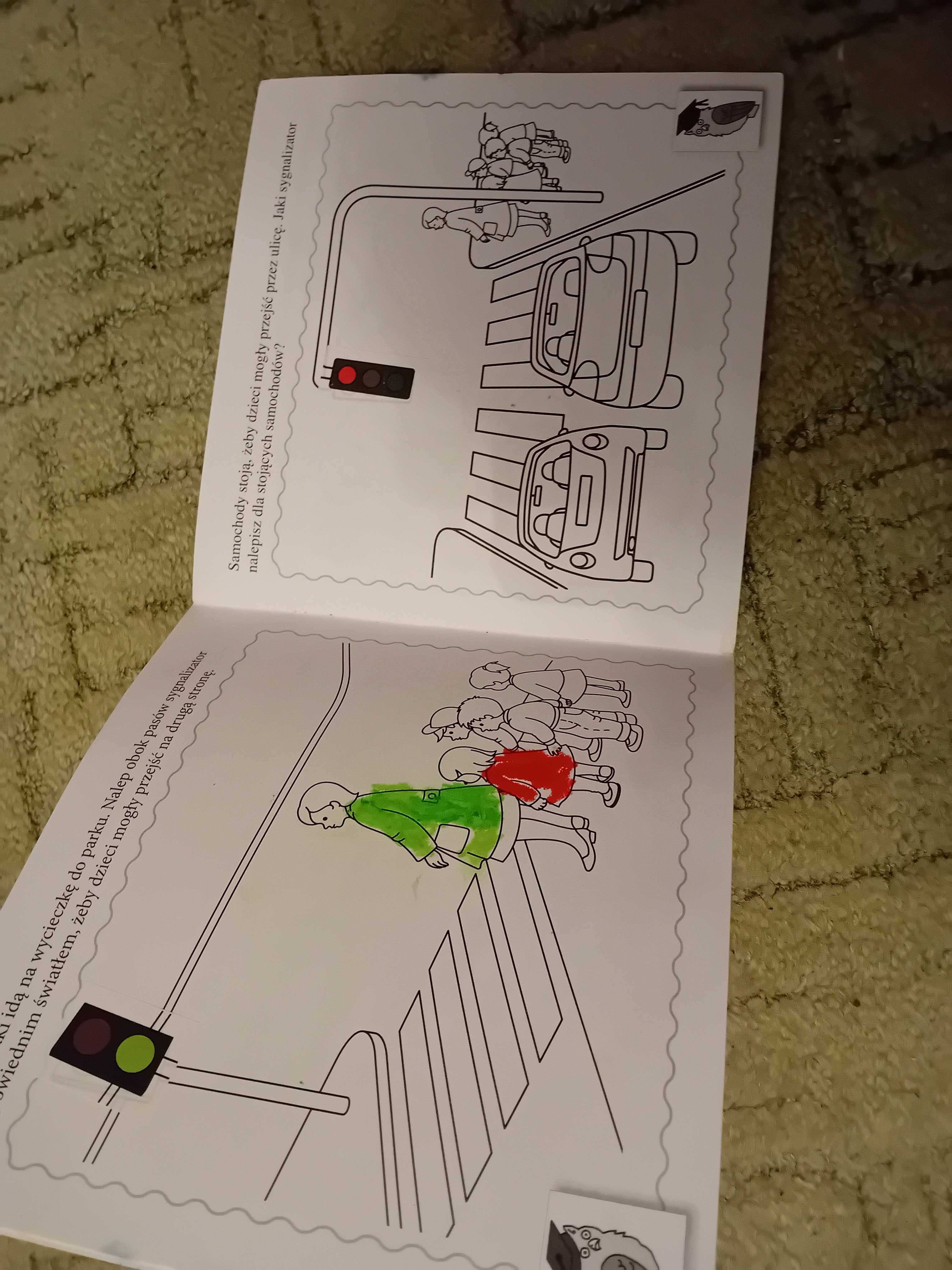 Czwarty zeszyt czterolatka z zadaniami