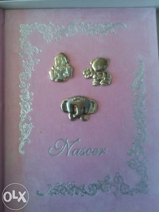 Álbuns em Prata de lei de nascimento bebe