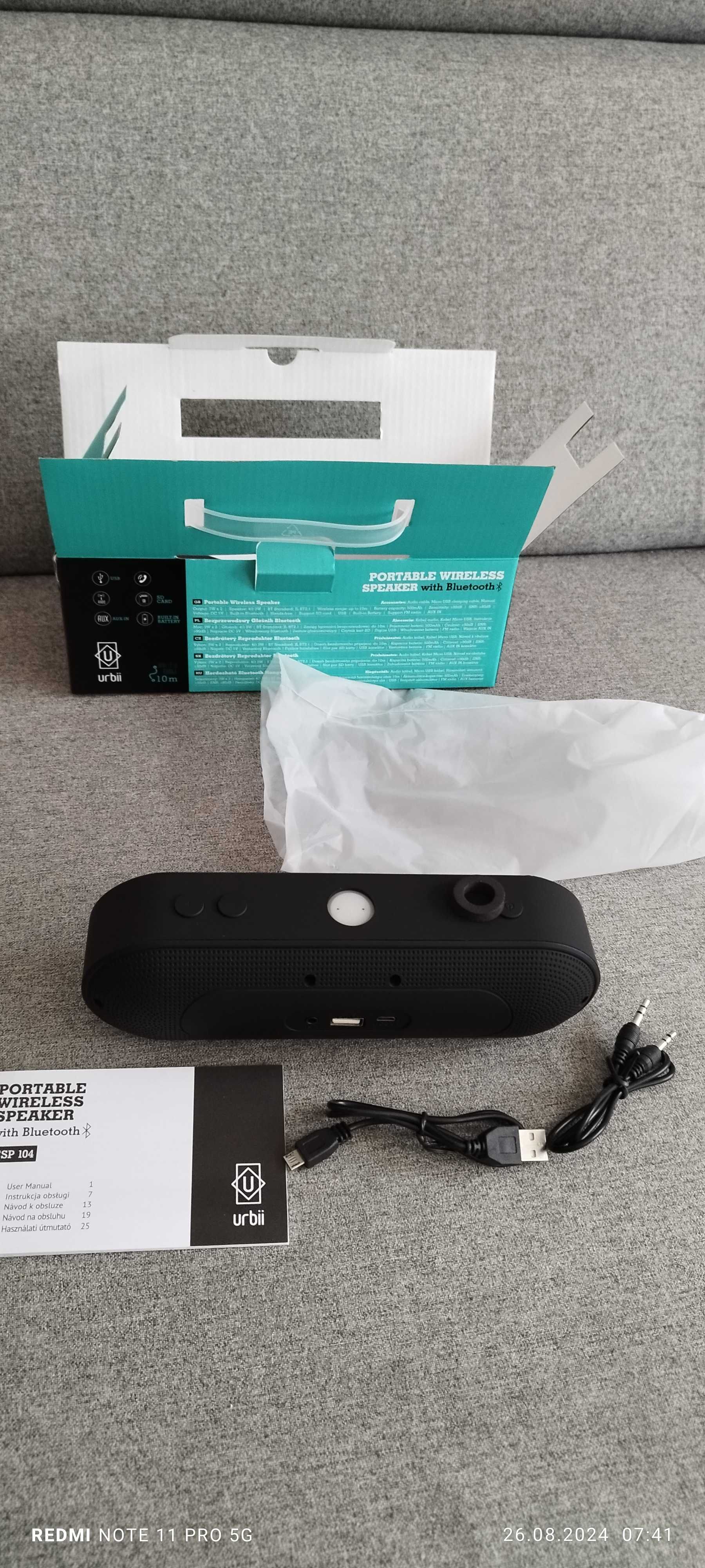 Bezprzewodowy głośnik bluetooth