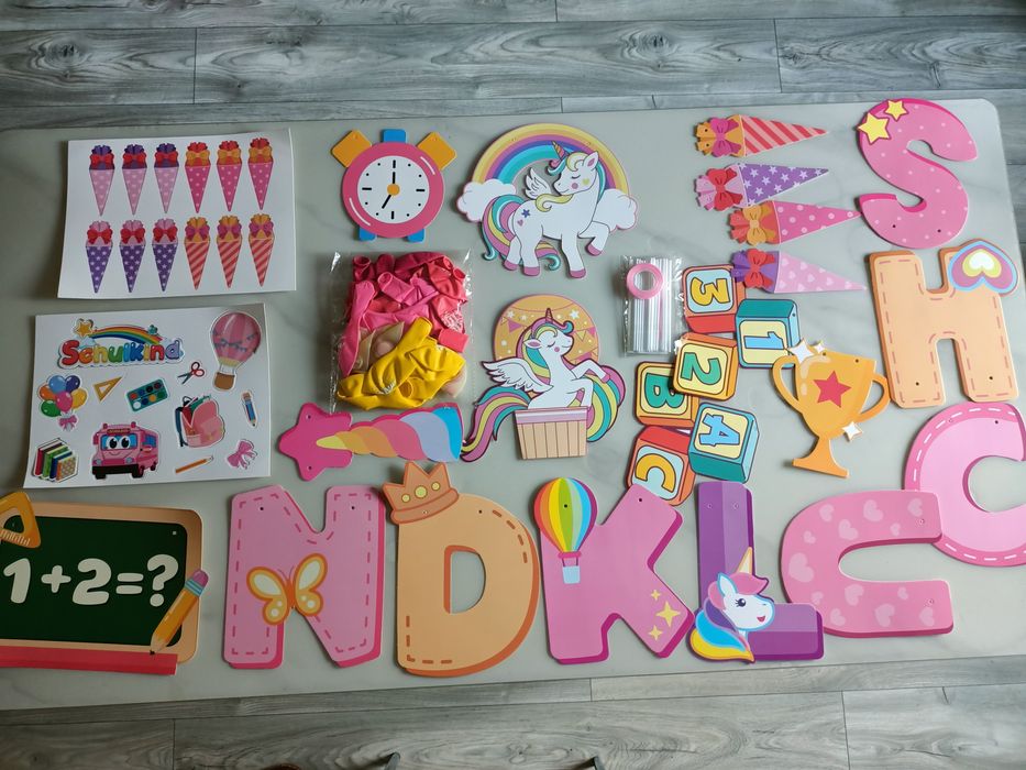 Dekoracja Urodzinowo-Edukacyjna