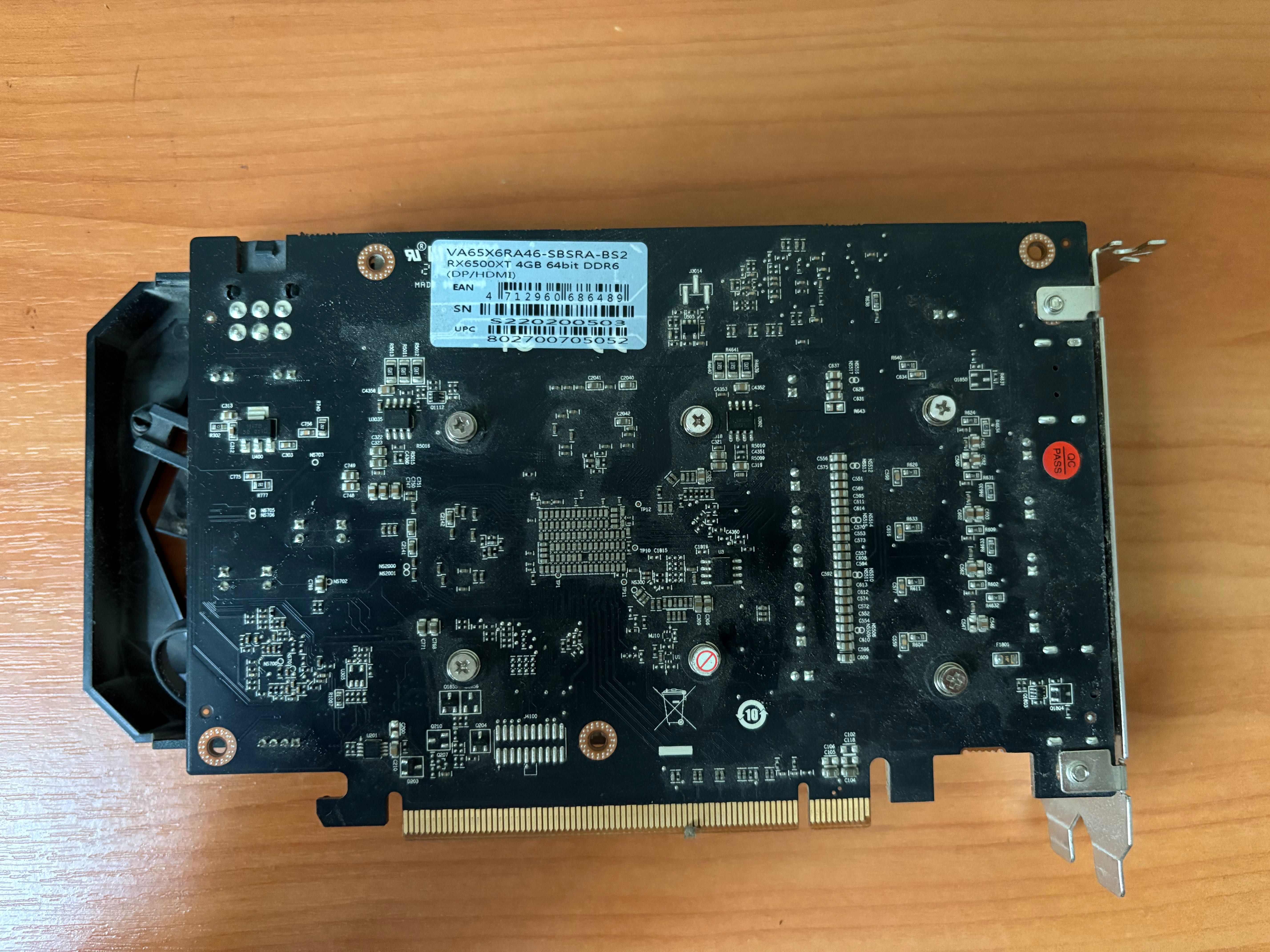 Продам відеокарту AMD RADEON RX6500XT BIOSTAR.