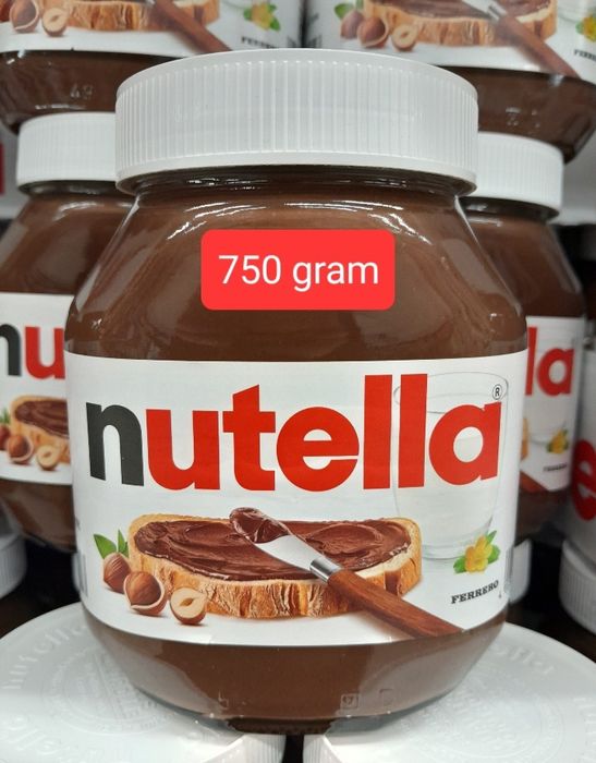 NUTELLA 750 gram krem czekoladowo orzechowy z Niemiec 3 sztuki

NUTELL