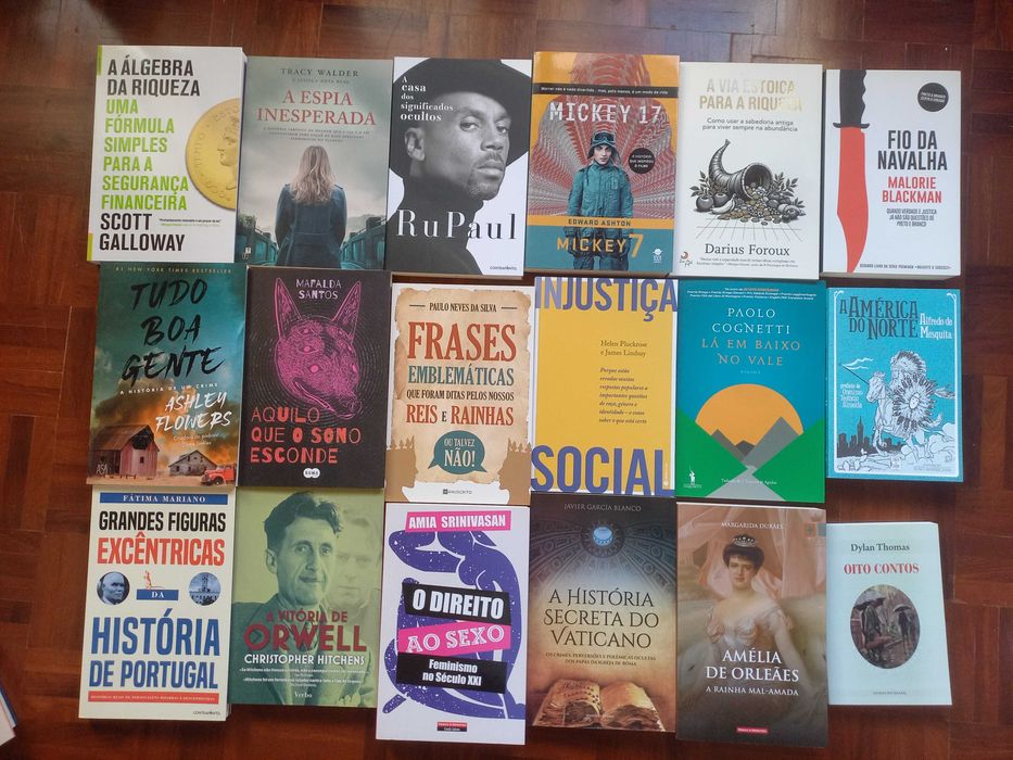 Lote de 188 livros