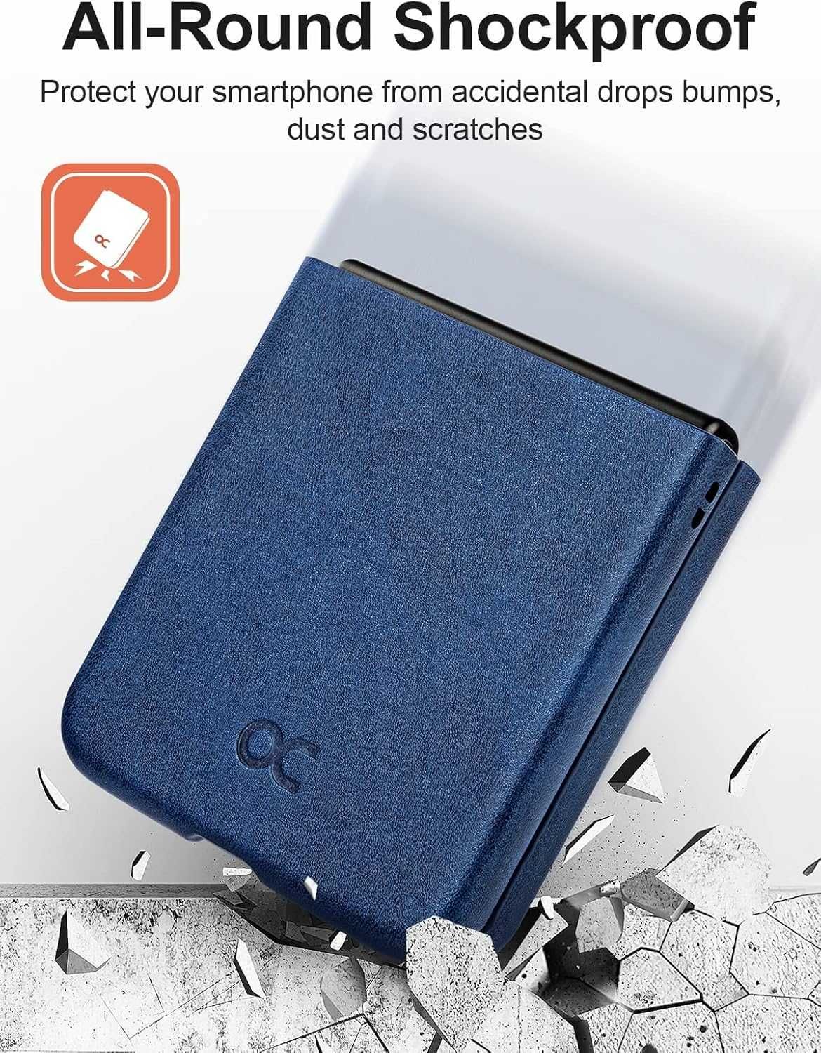 OCASE ETUI SKÓRZANE do Samsung Galaxy Z Flip 4 5G jakość premium