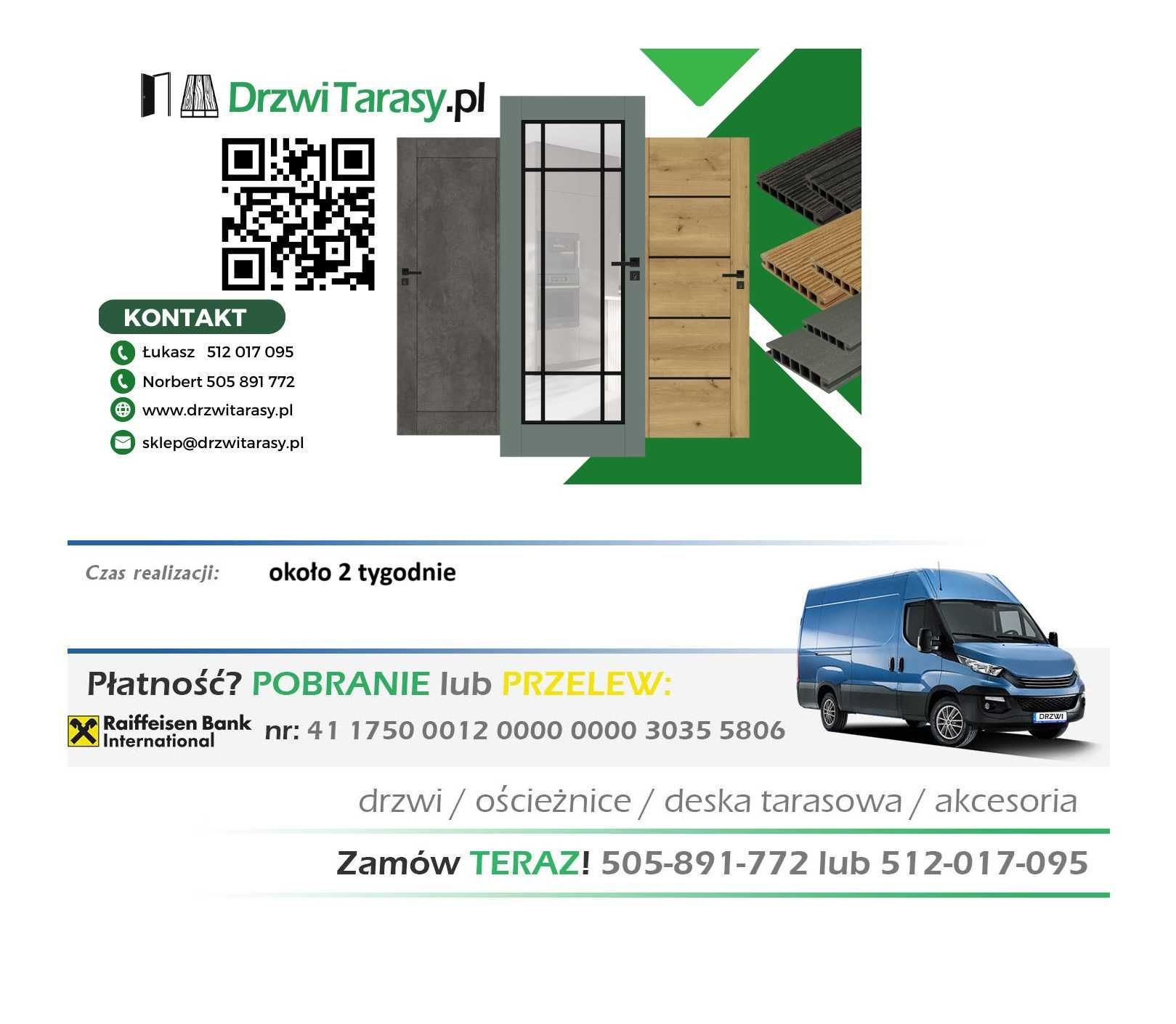 DRZWI wewnętrzne WinDoor Elegance Loft - nowość - dostawa - akcesoria