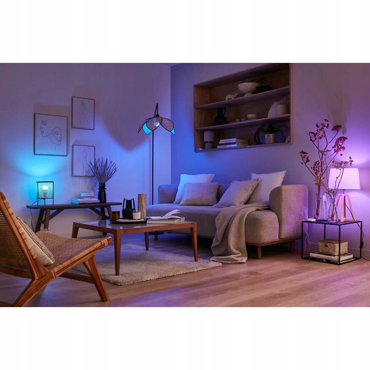 Żarówka Smart Led LEXMAN z pilotem 2 szt. 7,2 W 60 W NOWE