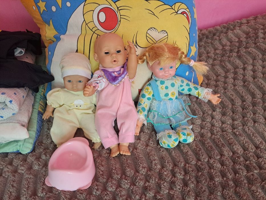 Куклы пупсы 3 шт. ЦЕНА ЗА ВСЕ