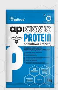 ApiCiasto Protein 10x1kg  pokarm dla pszczół pasieka ule