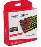 HyperX Pudding Keycaps Black klawisze zamienne US CZARNE
