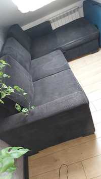 Narożnik kanapa sofa łóżko rozkładane rogówka poduszki