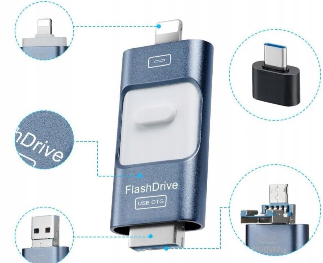 ZARMST 256 GB Pendrive do telefonu