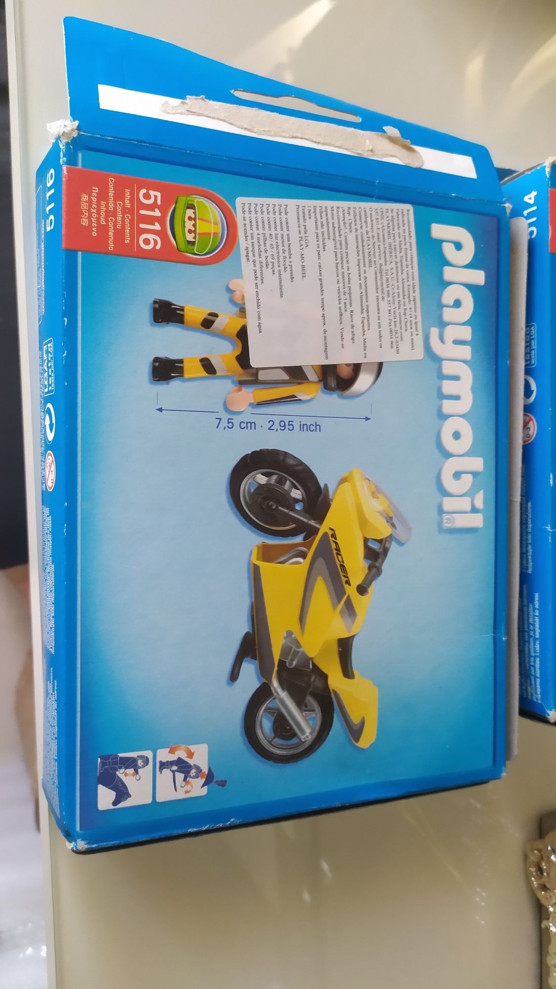 Playmobil 2 sets motos