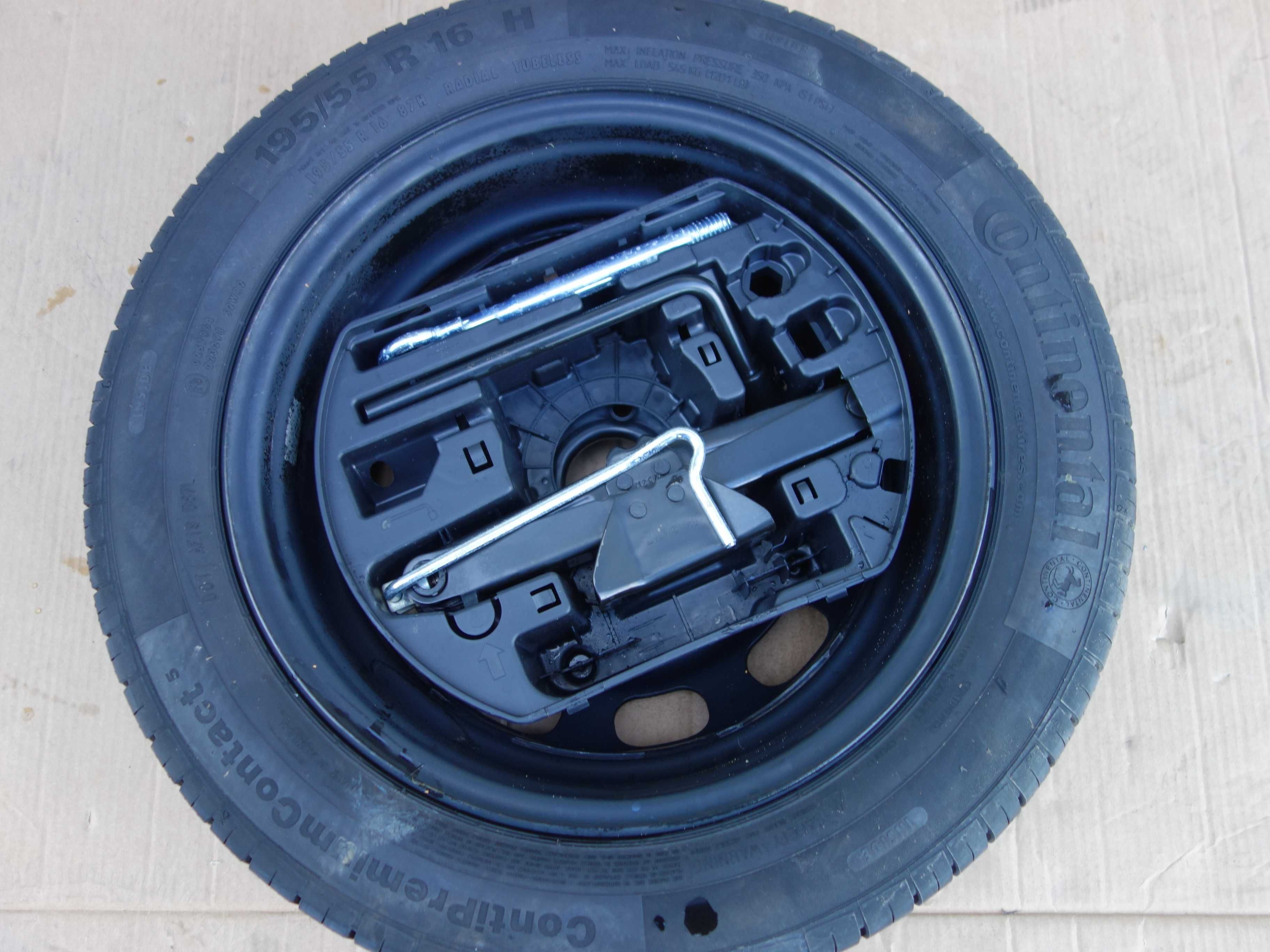 Koło Dojazdowe Zapasowe OPEL CORSA F Peugeot 208 Citroen C3 DS3 DS4 16