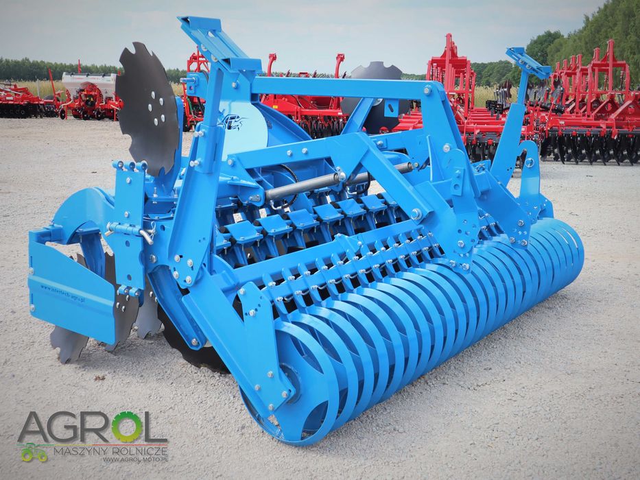 Agregat talerzowy uprawowy hydropack InterTech 3.0m Rolmako, PolGrom