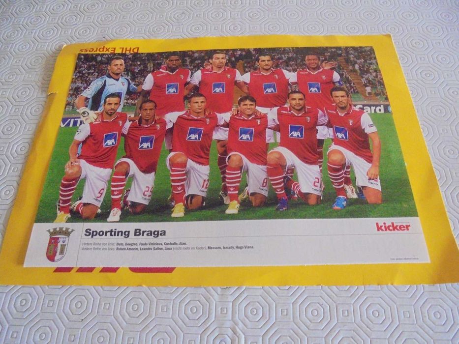 Posters (21,5X30) de equipas de futebol na Champions League 2012-13