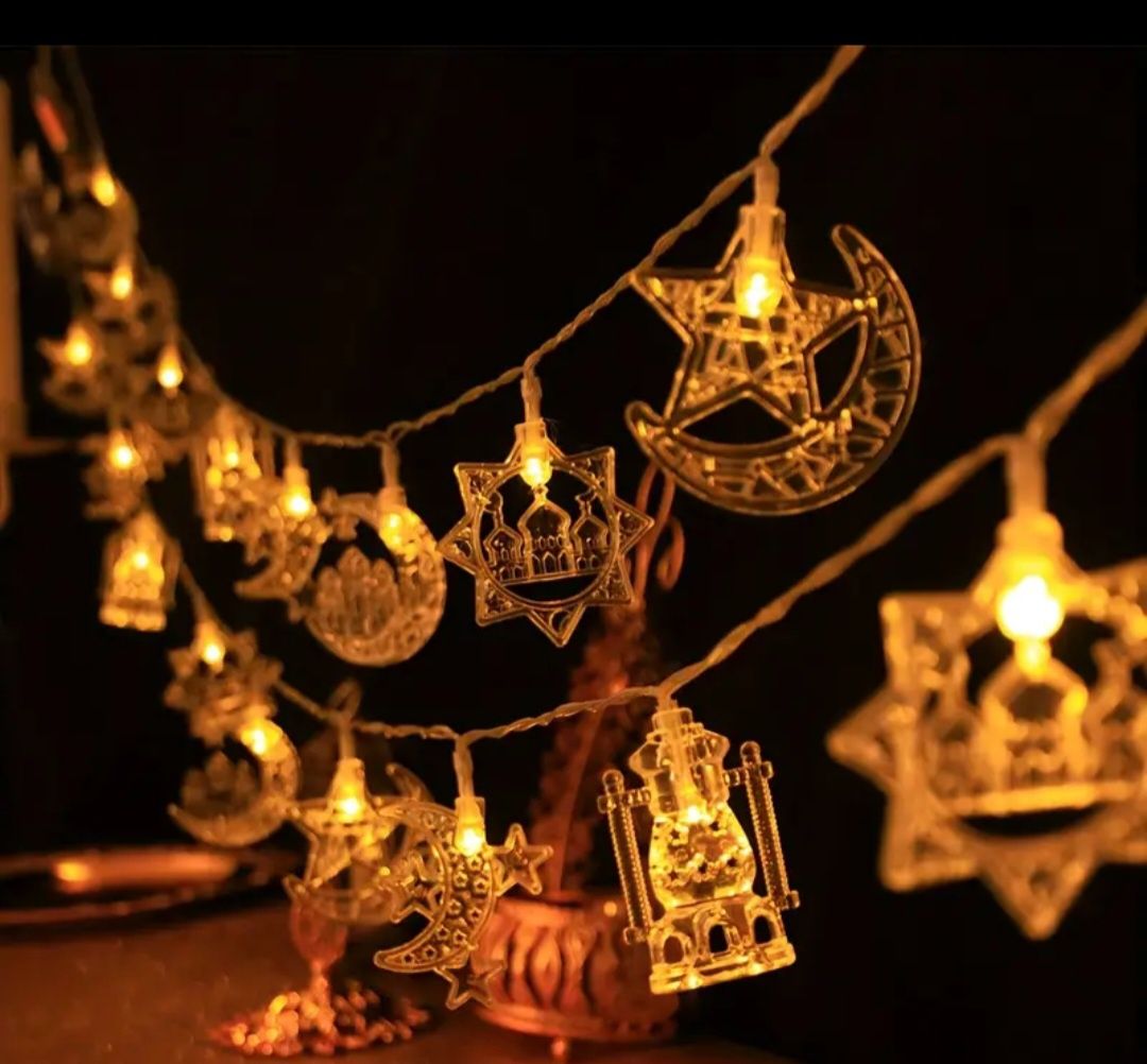 Lampki na baterie ozdobne Ramadan