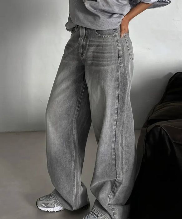 Джинси скейтери сірі