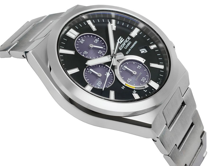 zegarek męski casio edifice solar efs-s630d-1avuef + box