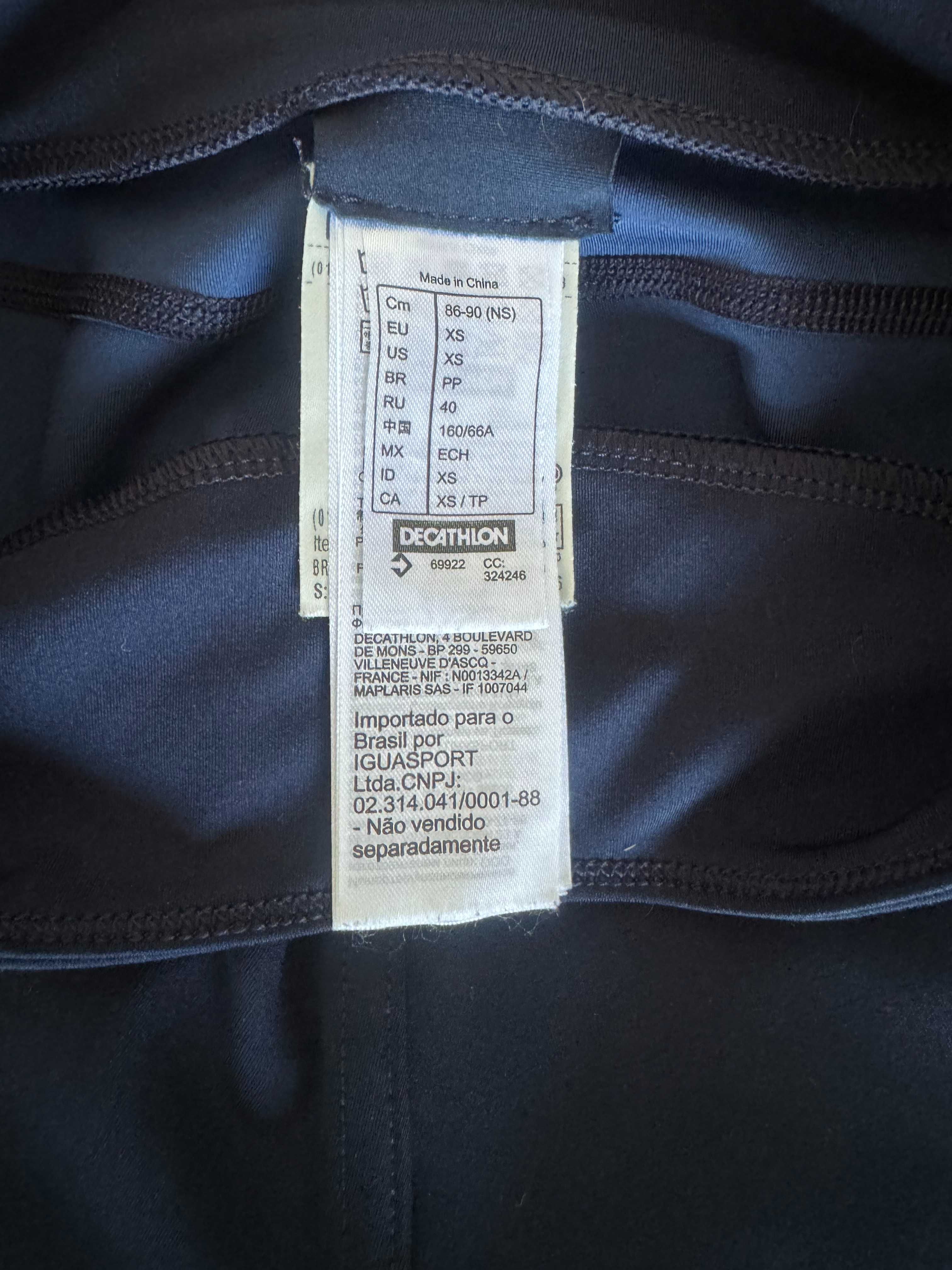 Legginsy jeździeckie damskie bryczesy Fouganza 500 XS