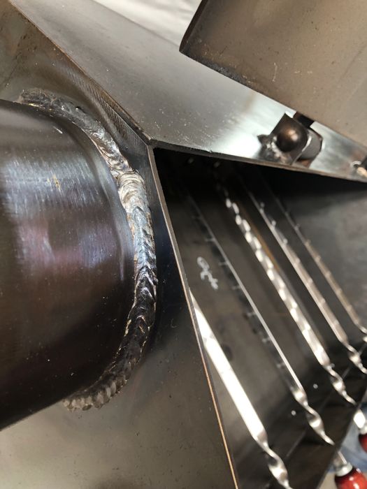 Grill szaszlyki plyta i ruszta nierdzewne rożen 3mm grubosc grilla