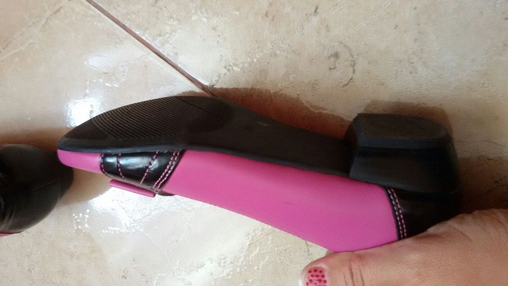 Baleriny skórzane nowe r.34