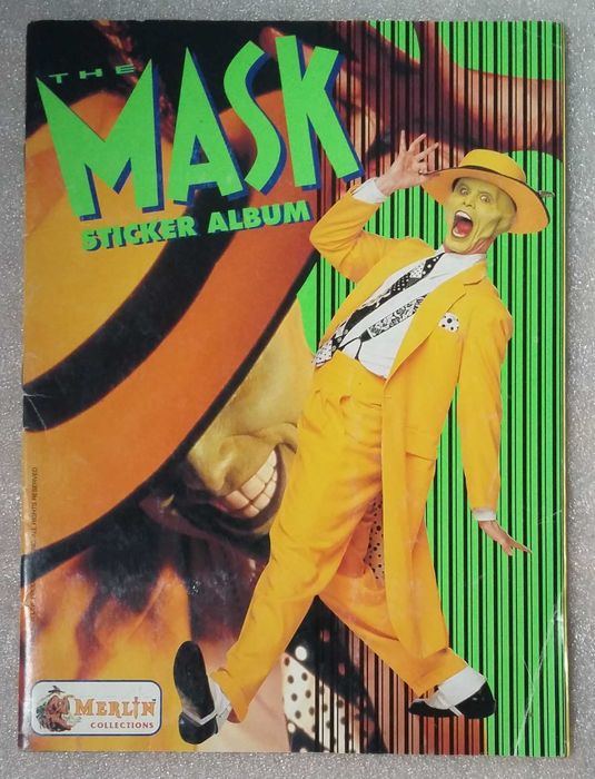 Caderneta de cromos Mask completa