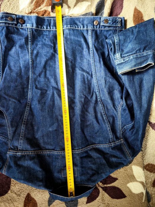 LEWIS Куртка джинсова темно синя XL