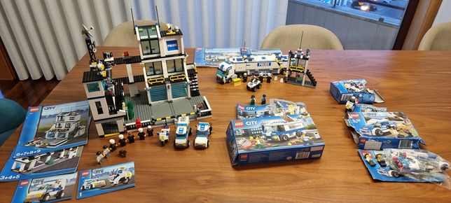 Pack 5 sets Lego Police