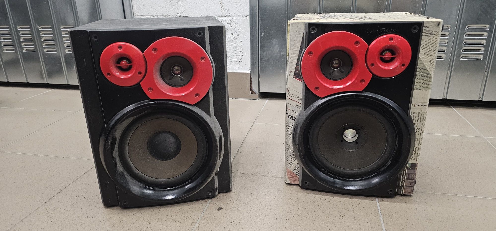 Amplituner Denon + 4 glosniki, kable, pilot