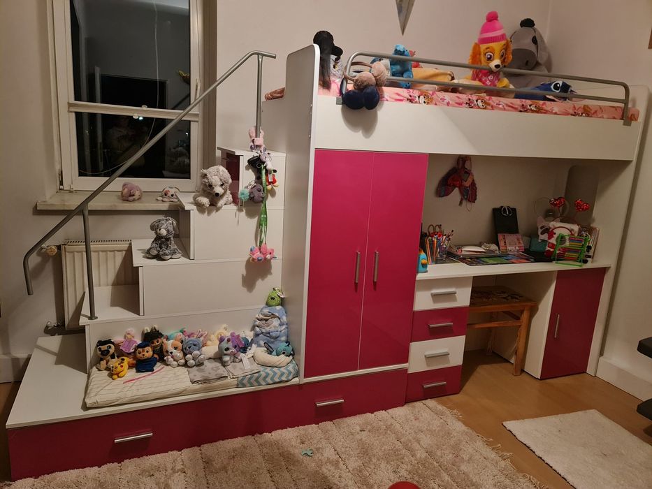 Meblościanka do pokoju dzieciecego