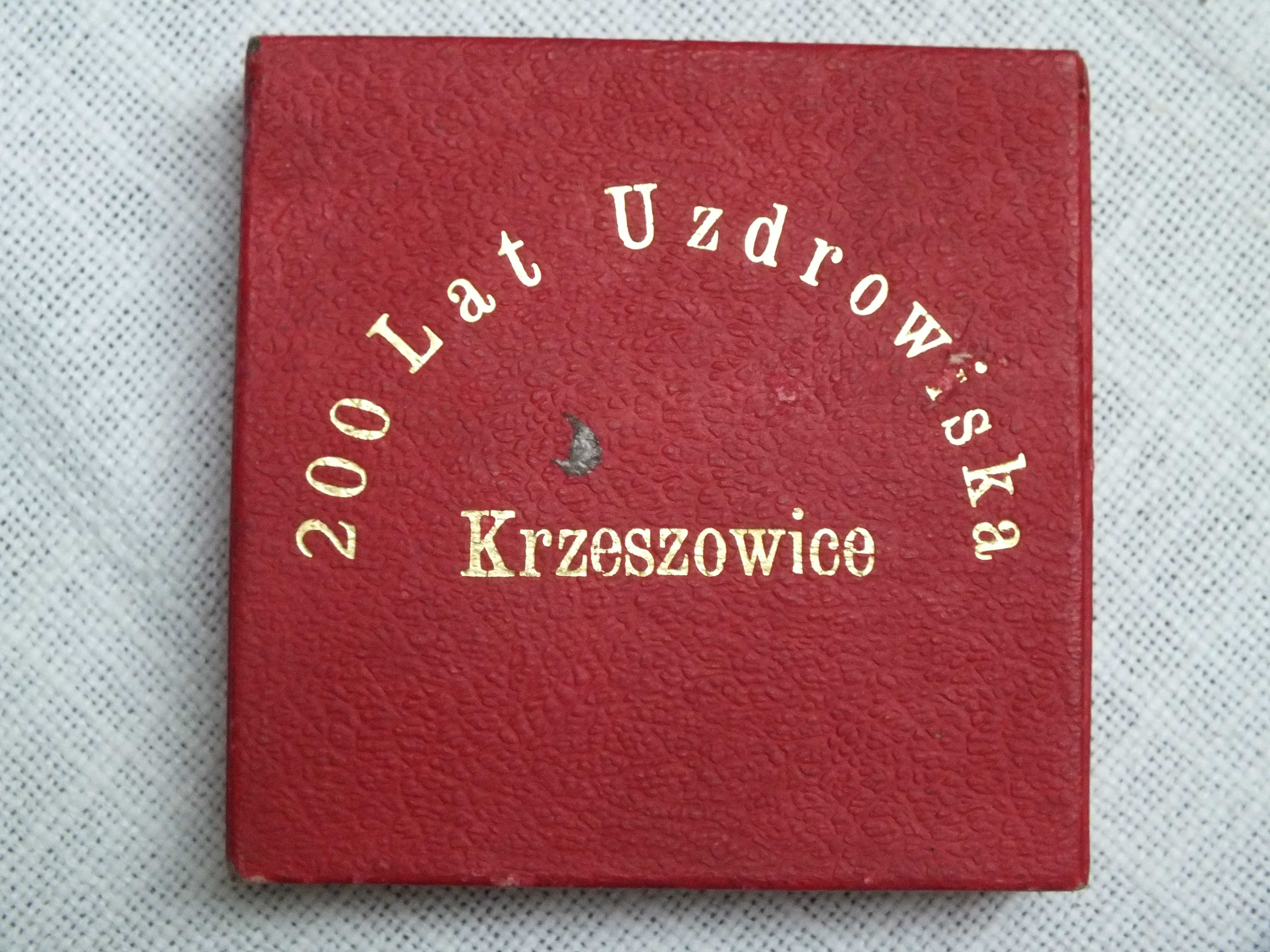 MEDAL 200 lat uzdrowiska Krzeszowice