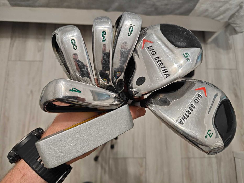 Kije golfowe Callaway X20 L Flex Iron Wood Putter kij kije do golfa